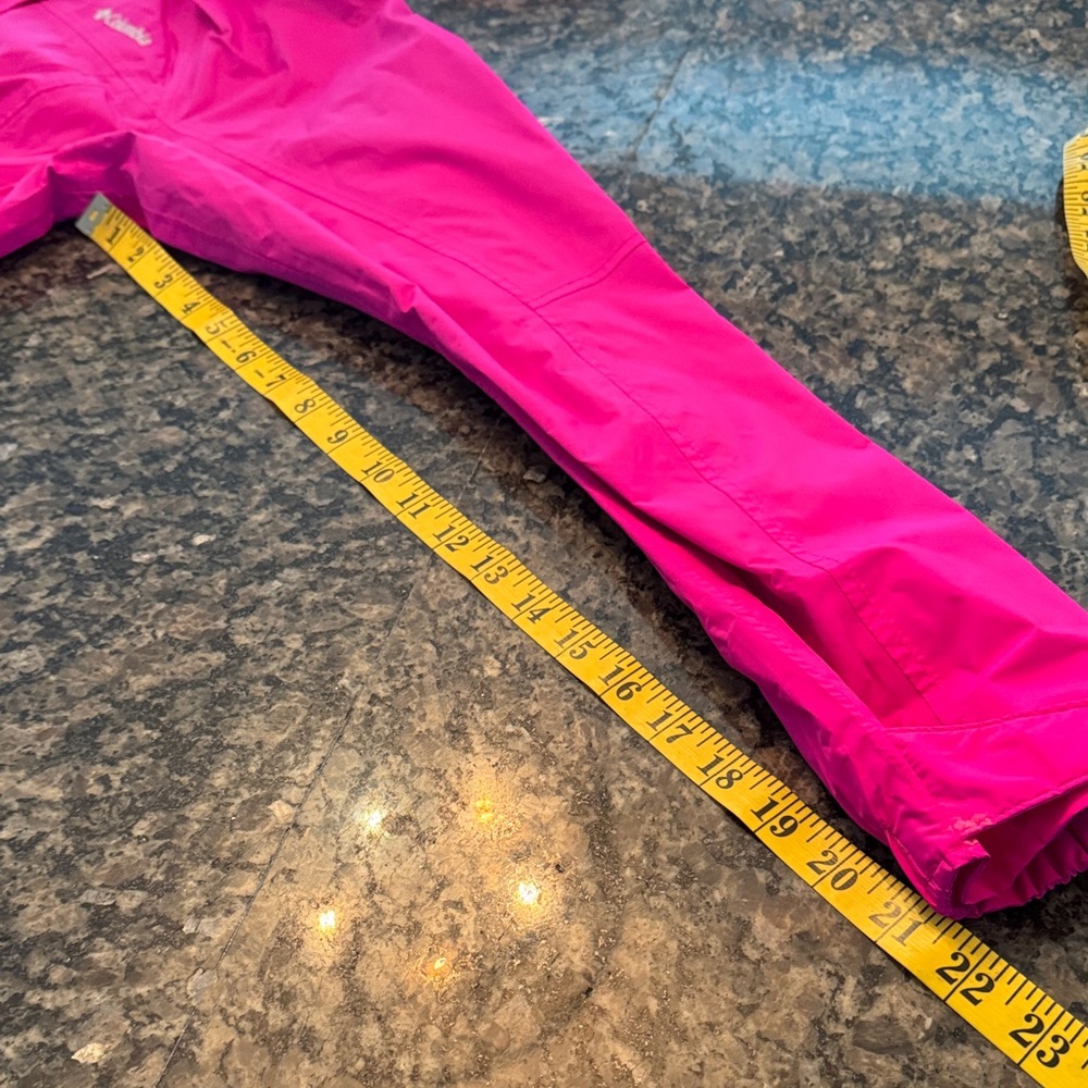 Columbia Women's Omni tech Bright Pink wind or rain Jacket EUC L - Picture 12 of 15